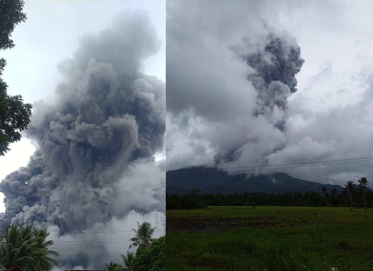 Breaking Mount Bulusan Erupts On June The Filipino Times