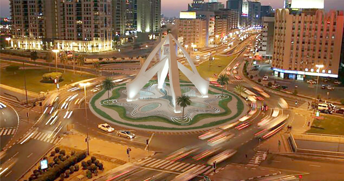 Dubai S Historic Deira Clocktower Roundabout To Get A Fresh Look After