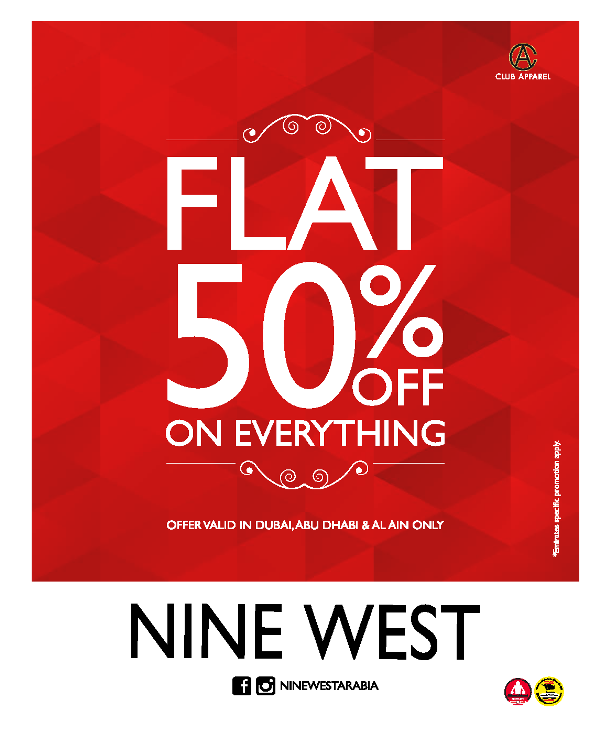50% Summer Sale Continues at Nine West 