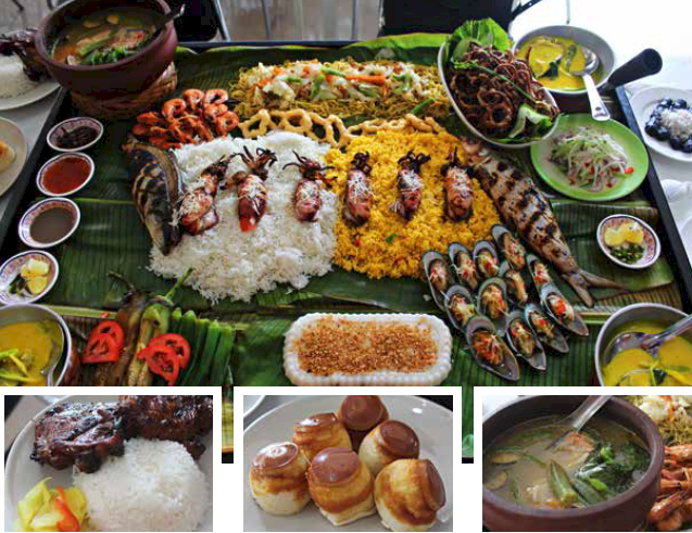 The boodle fight experience at Sinugba sa Cucina - The 