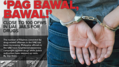 The Filipino Times Pag bawal bawal Close to 100 OFWsin UAE jails fordrugs 1