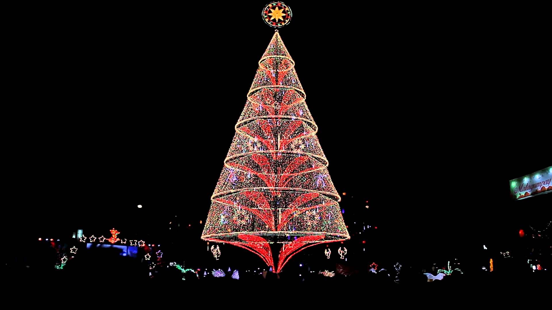 Tagum City sets up 172foot tall Christmas tree costing some P2.4M