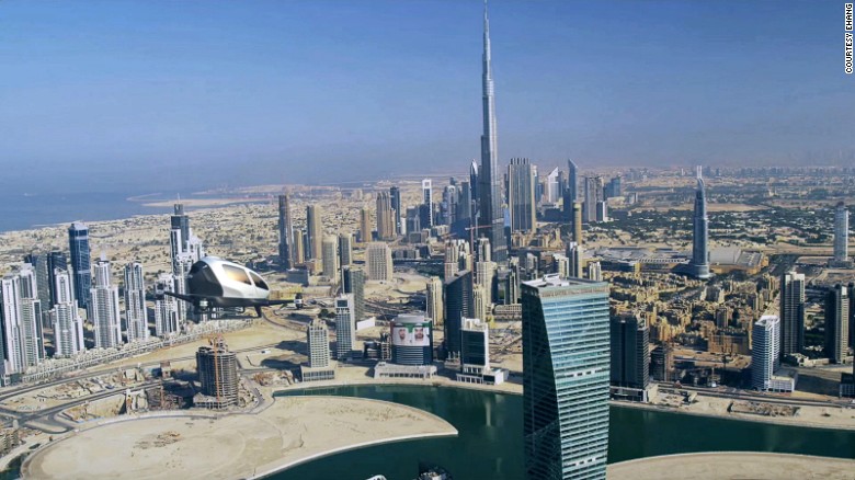 Flying taxis soon to be launched in Dubai thefilipinotimes 1