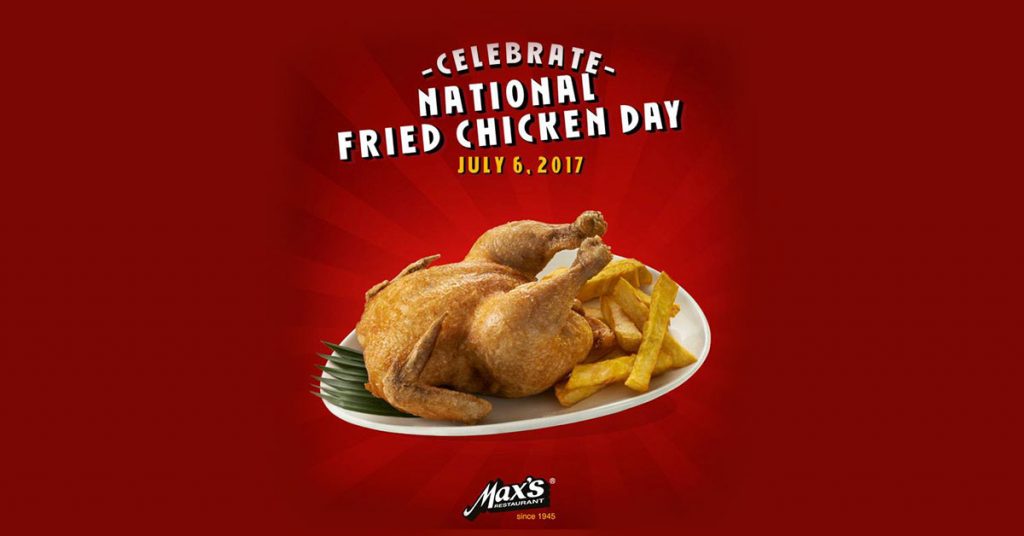 Max’s Restaurants in UAE offer ‘Buy 1 Get 1 Free’ on whole fried