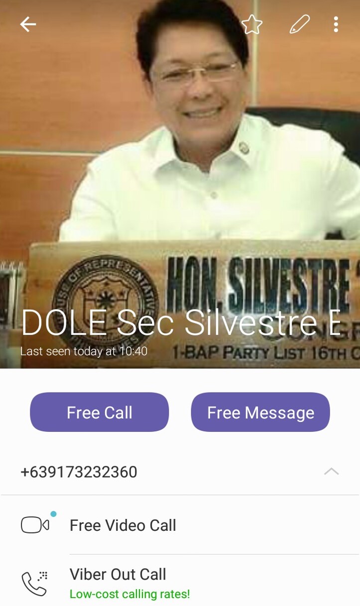 dole philippines hotline