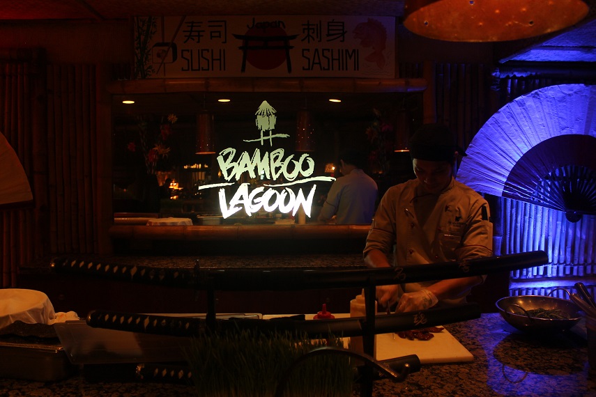 Experience authentic Japanese cuisine at Bamboo Lagoon Restaurant