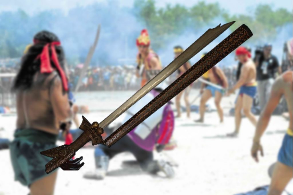 Sword used by LapuLapu featured in History Channel The Filipino Times