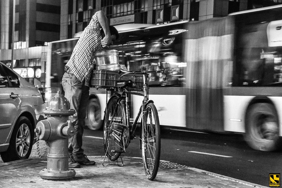 MAN ON THE STREET by Ramil Icaro Sangalang