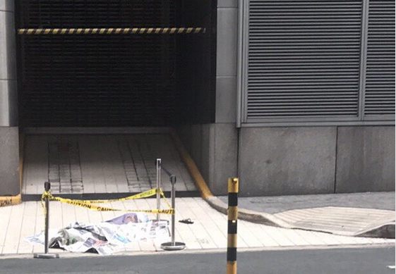 Man falls to his death in Makati - The Filipino Times