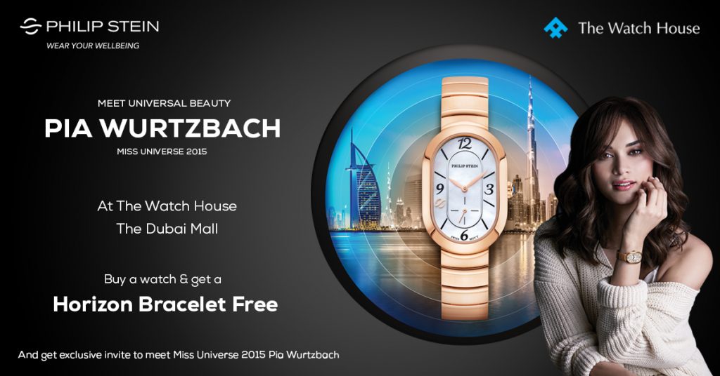 Here S How You Can Catch Pia Wurtzbach At The Watch House Dubai