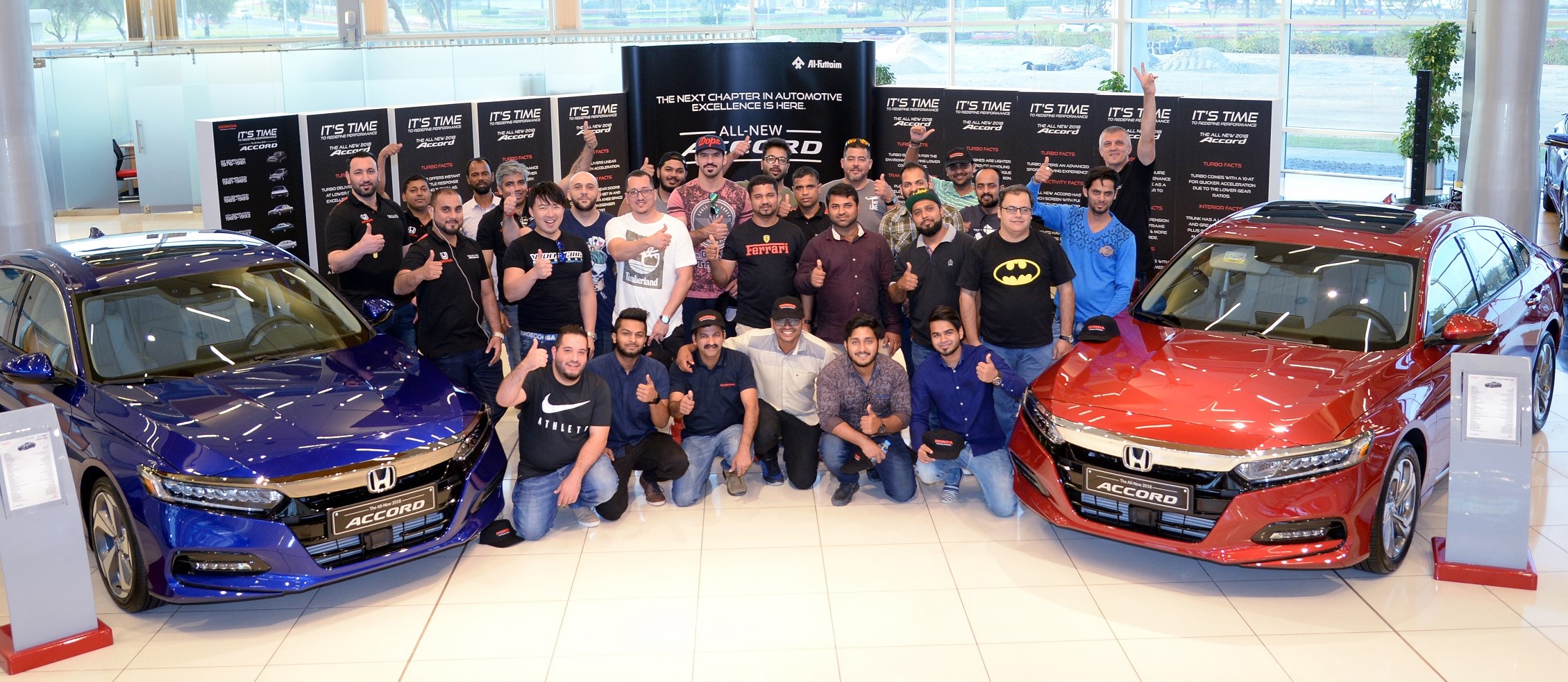 Honda UAE Club celebrates launch of the all-new Accord - The Filipino Times