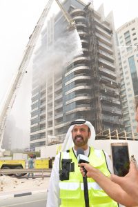 Dubai Marina Fire 2