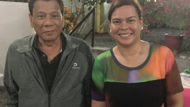 Duterte with daughter 1