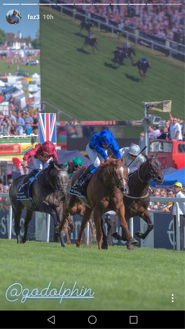 LOOK: Dubai Crown Prince enjoys Epsom Derby in UK - The 