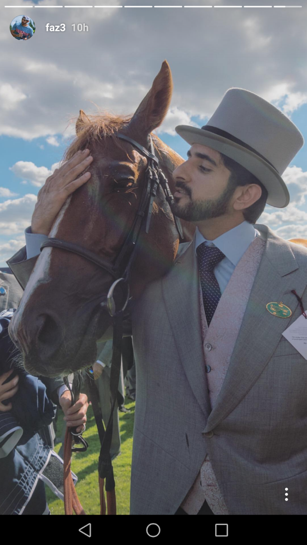 LOOK: Dubai Crown Prince enjoys Epsom Derby in UK - The 