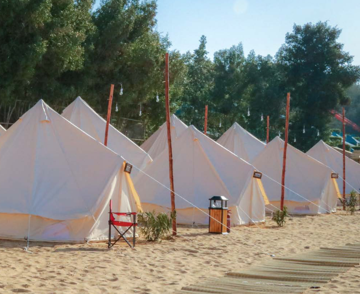 Experience a unique beach camp adventure at The Long Beach Campground ...