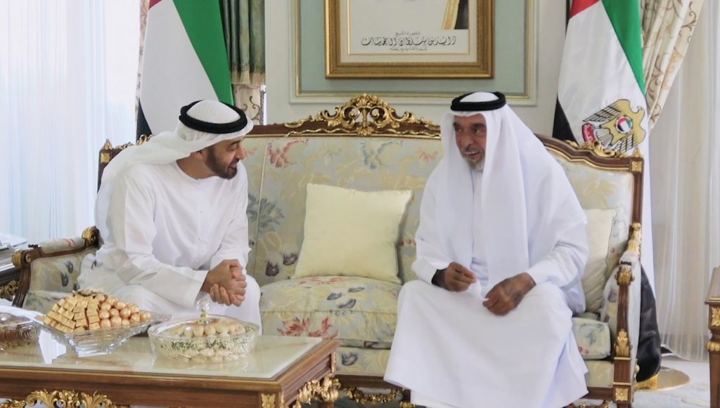 UAE President receives Mohamed bin Zayed in Evian - The 