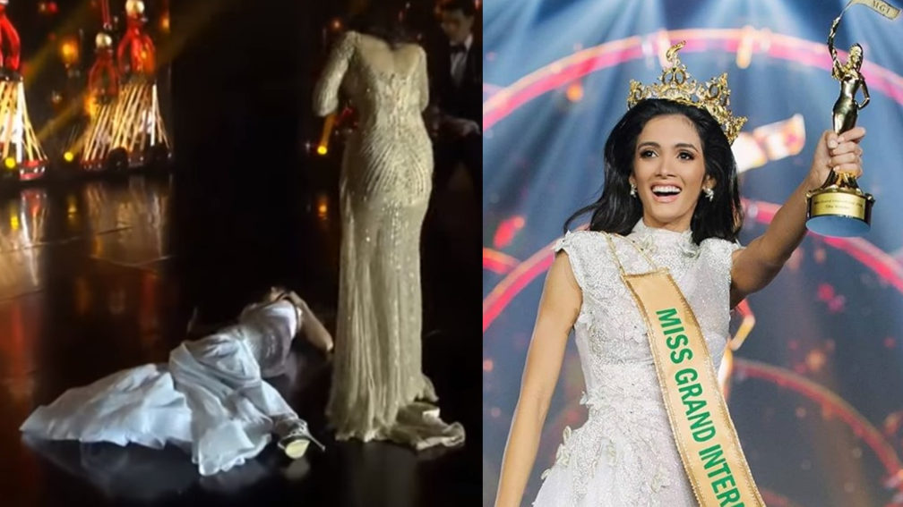 Miss Paraguay faints during Miss Grand International 2018 ...