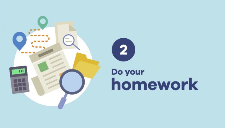 2. Do your homework