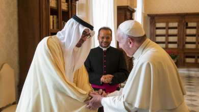 Pope Sheikh Mohamed bin Zayed 1
