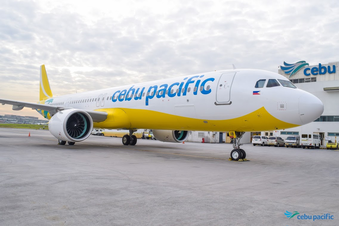 Cebu Pacific’s first Airbus A321neo arrives in PH | The Filipino Times