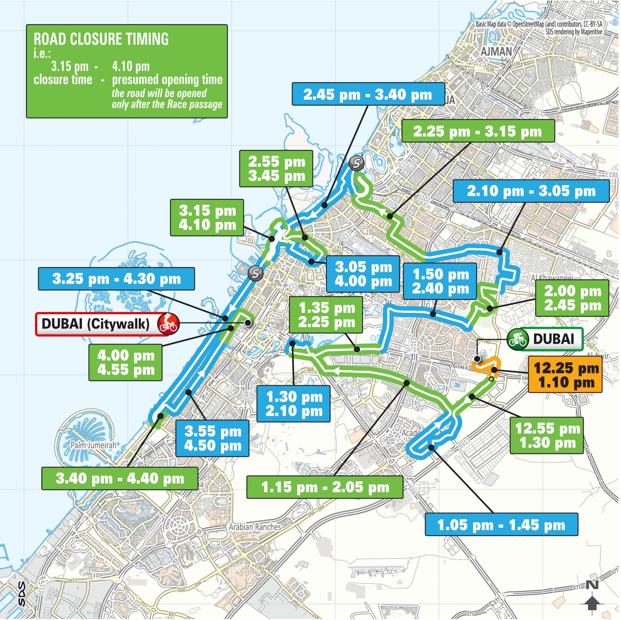 Road closures across UAE from Feb. 27-Mar. 2 announced - The Filipino Times