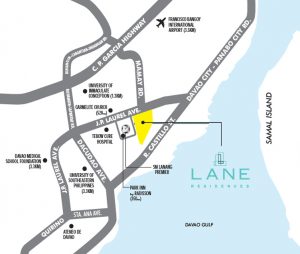 Lane Location Map