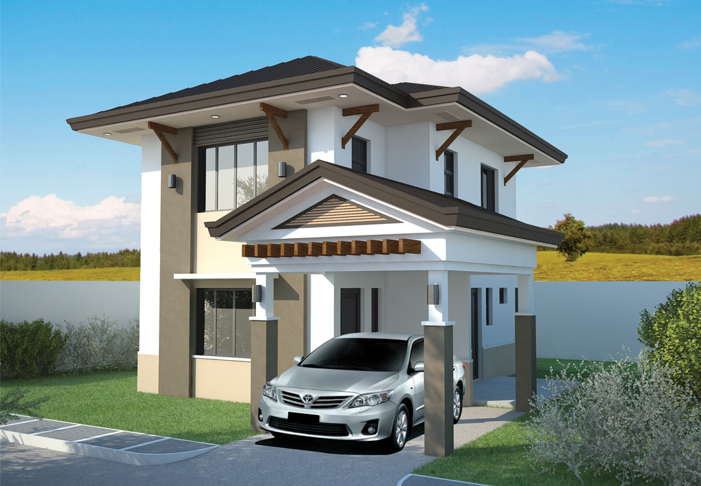 MODEL HOUSES VIOLET FACADE