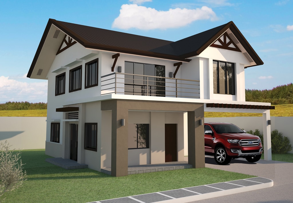 Robinsons Homes Model House Ivy Facade