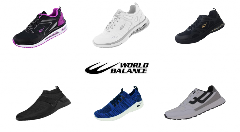 running shoes world balance
