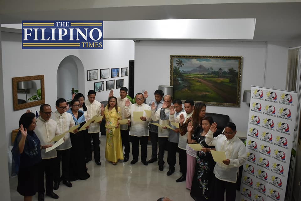 COMMUNITY Bayanihan Council 2019 2020 oathtaking 1