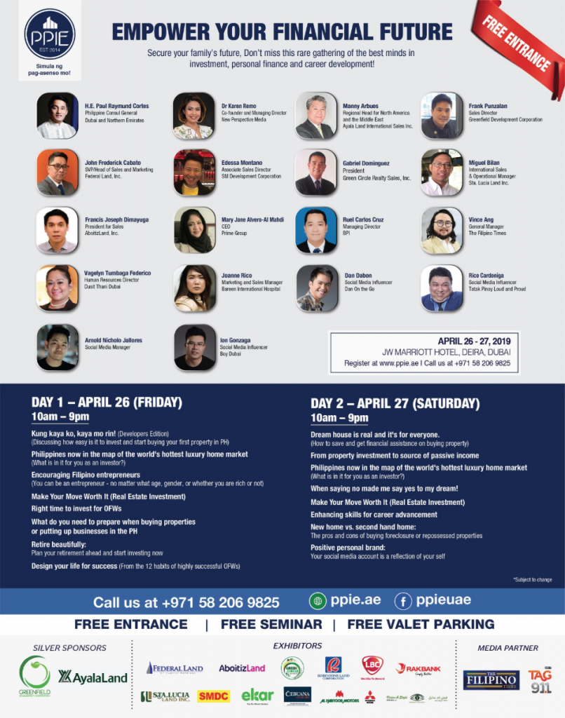 Everyone is invited at Philippine Property & Investment Exhibition