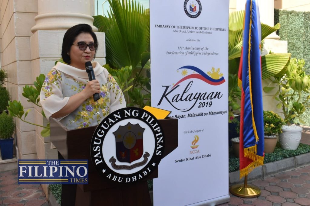 LOOK: Philippine Embassy in Abu Dhabi spearheads 121st Independence Day ...