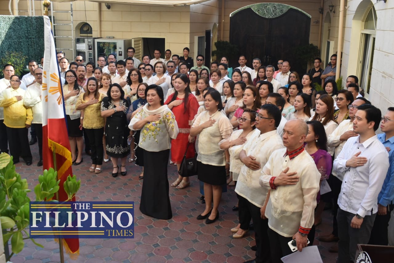 Look Philippine Embassy In Abu Dhabi Spearheads 121st Independence Day With Flag Ceremony The 6886