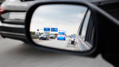 ambulance car mirror 1