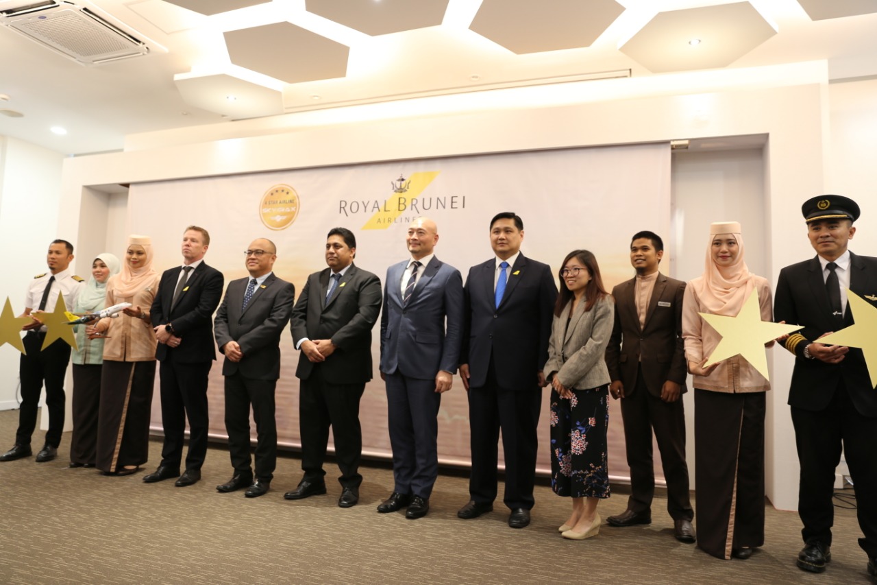 Royal Brunei Airlines Achieves Skytrax 4 Star Rating The