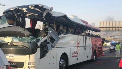 bus crash Dubai 1