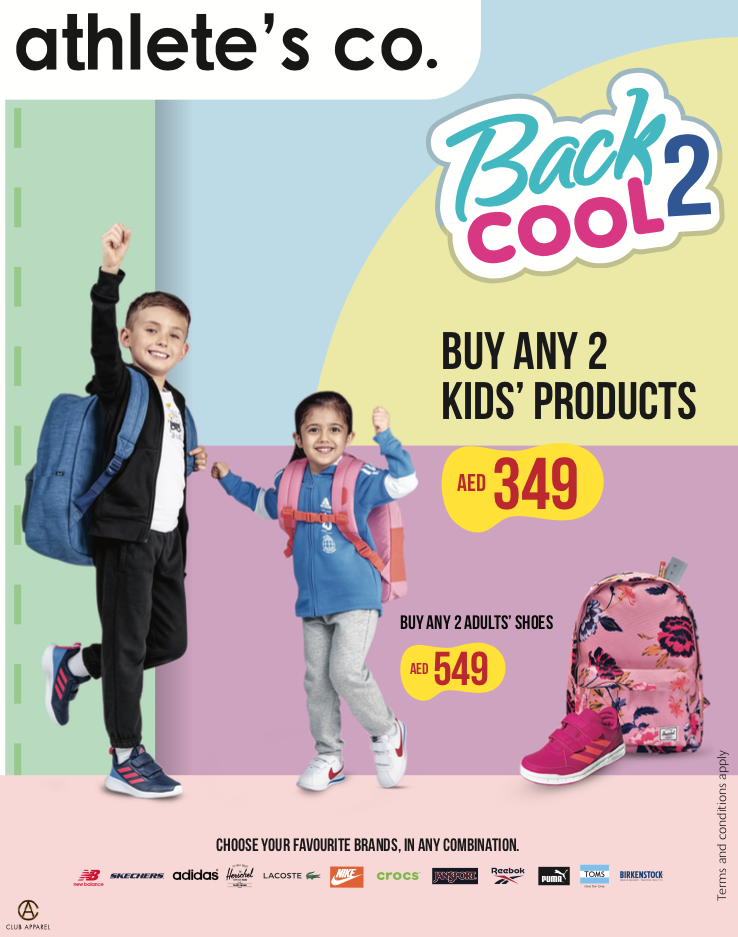 Style up your kids for school at Athlete’s Co’s ‘Back 2 Cool’ - The ...