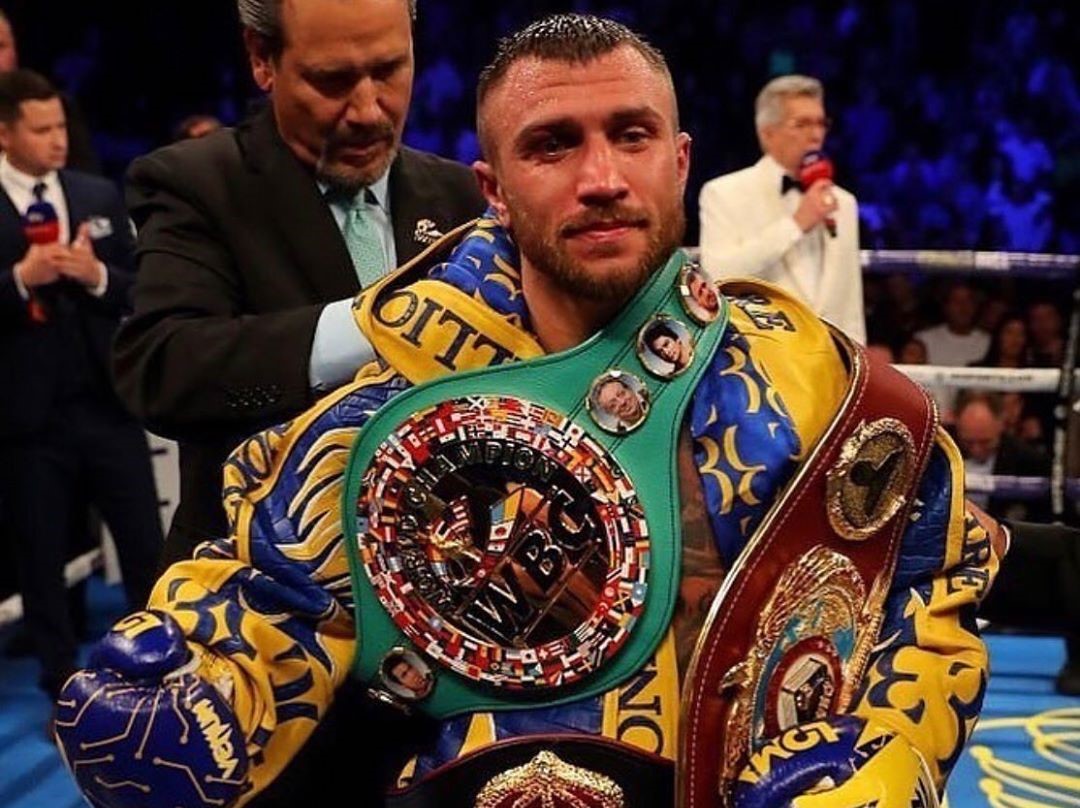 Lomachenko Dominates Campbell To Retain 2 Word Title Belts - The 