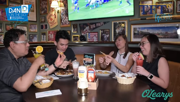 CLIENT TFT Lifestyle TV OLearys Restaurant 2