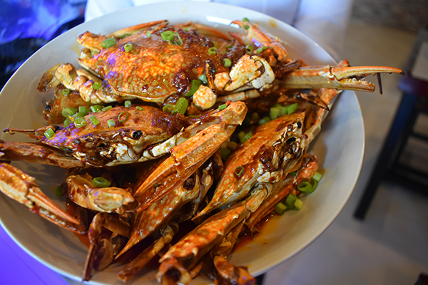 red crab seafood