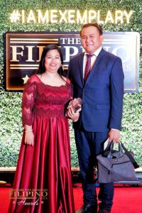 Marjorie Fajardo Nazaret and Francis Nazaret