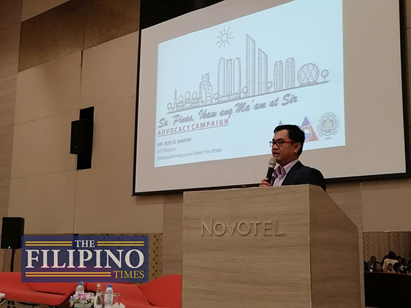 SPIMS 2019 3 National Reintegration Center for OFWs NCRO Officer in Charge Director Roel Martin