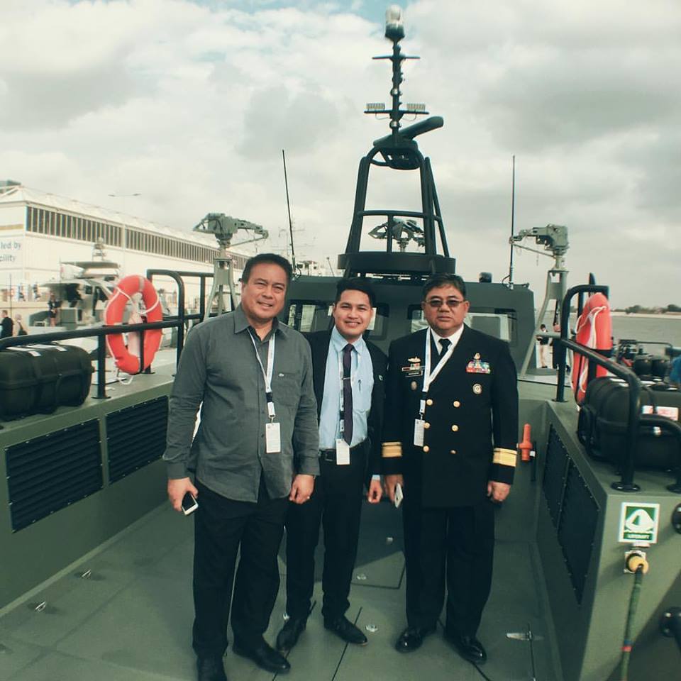 philippine navy delegation visit to my project during the defense exhibition in abu dhabi