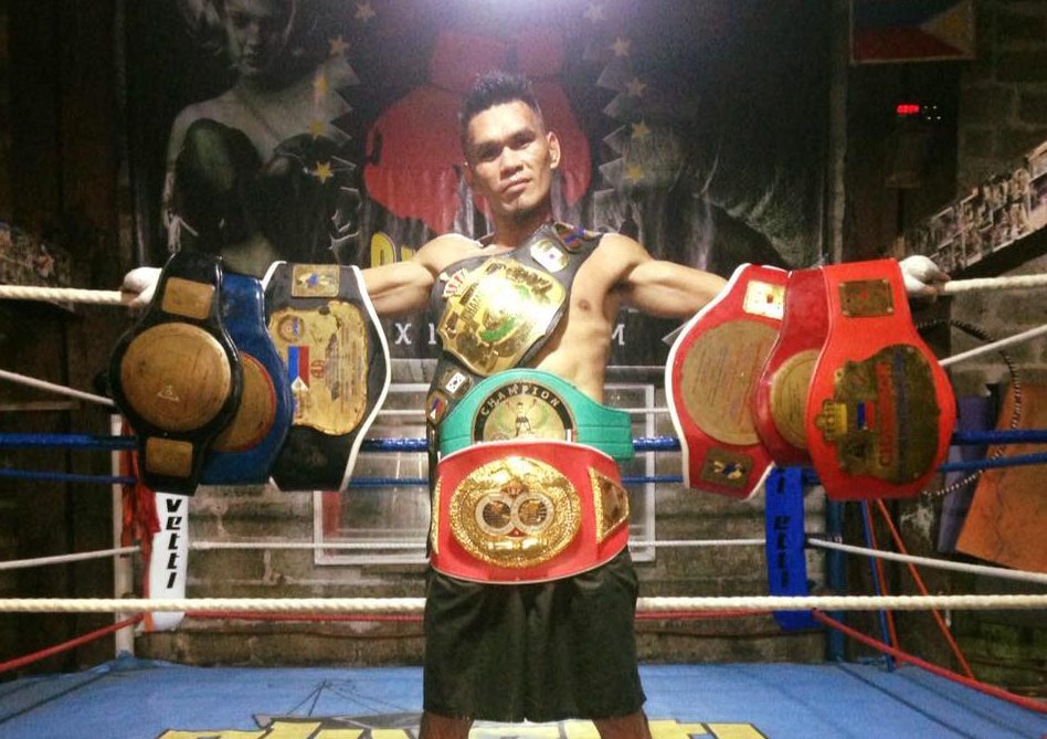 Filipino boxer new WBO Asia Pacific super bantamweight champion The