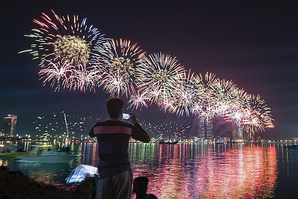 Through The Lens New Year S Eve Fireworks The Filipino Times