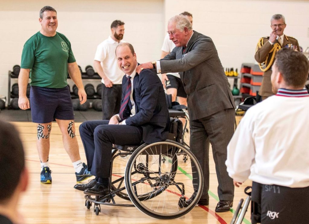 LOOK: UK’s Prince William, together his father Prince Charles, in rare