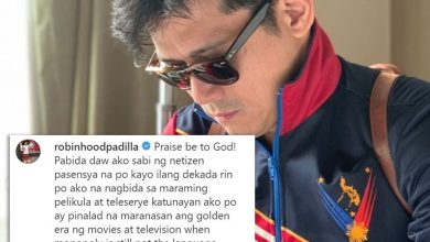 Robin Padilla Abs cbn comment