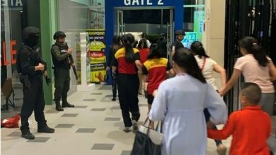 thai shooting police escort civilian