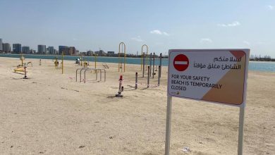 beach closed dubai